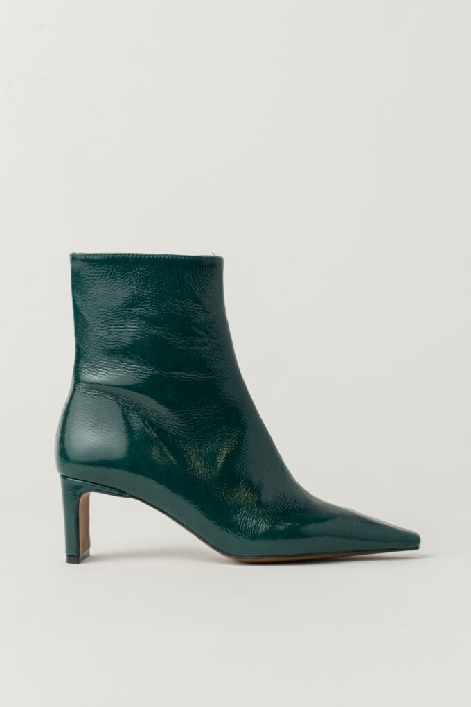 Faustine Ankle Boots Dark Green