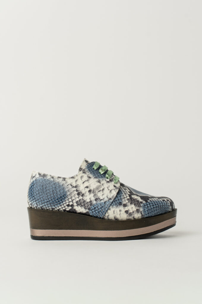 Jade Blucher Elaphe Light Blue