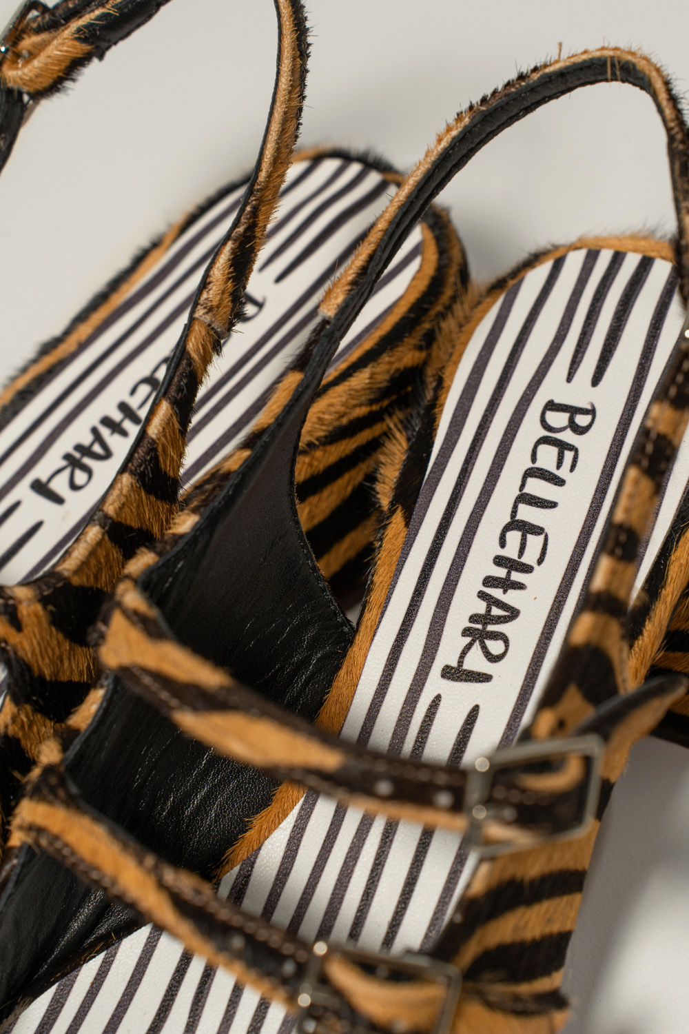 Slingback de Tacón Medio Victorie Equus Naranja - Imagen 4