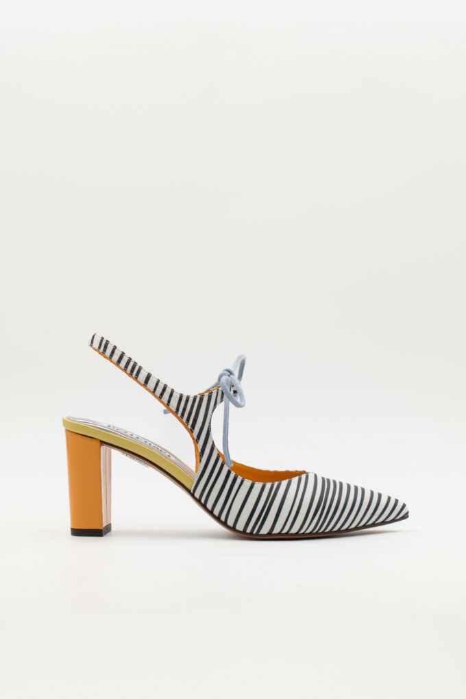 Salón Slingback Adara lyne naranja