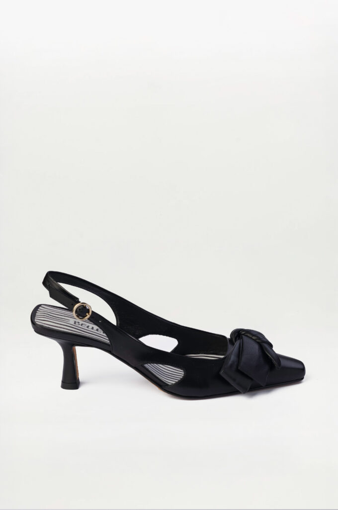 Salón Slingback Zeline negro