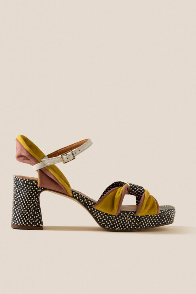Sandalia Delacroix Lime