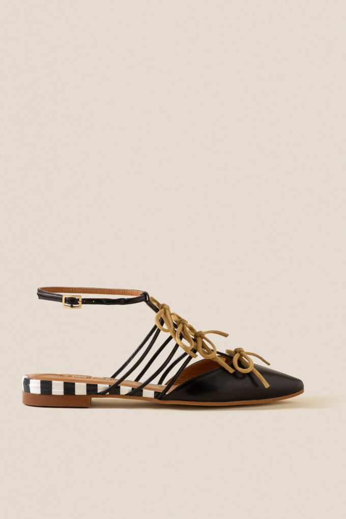 Zapato Destalonado Sanzio Black