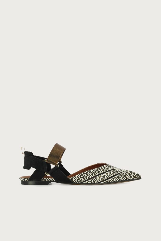 Slingback plano Elba reart decò