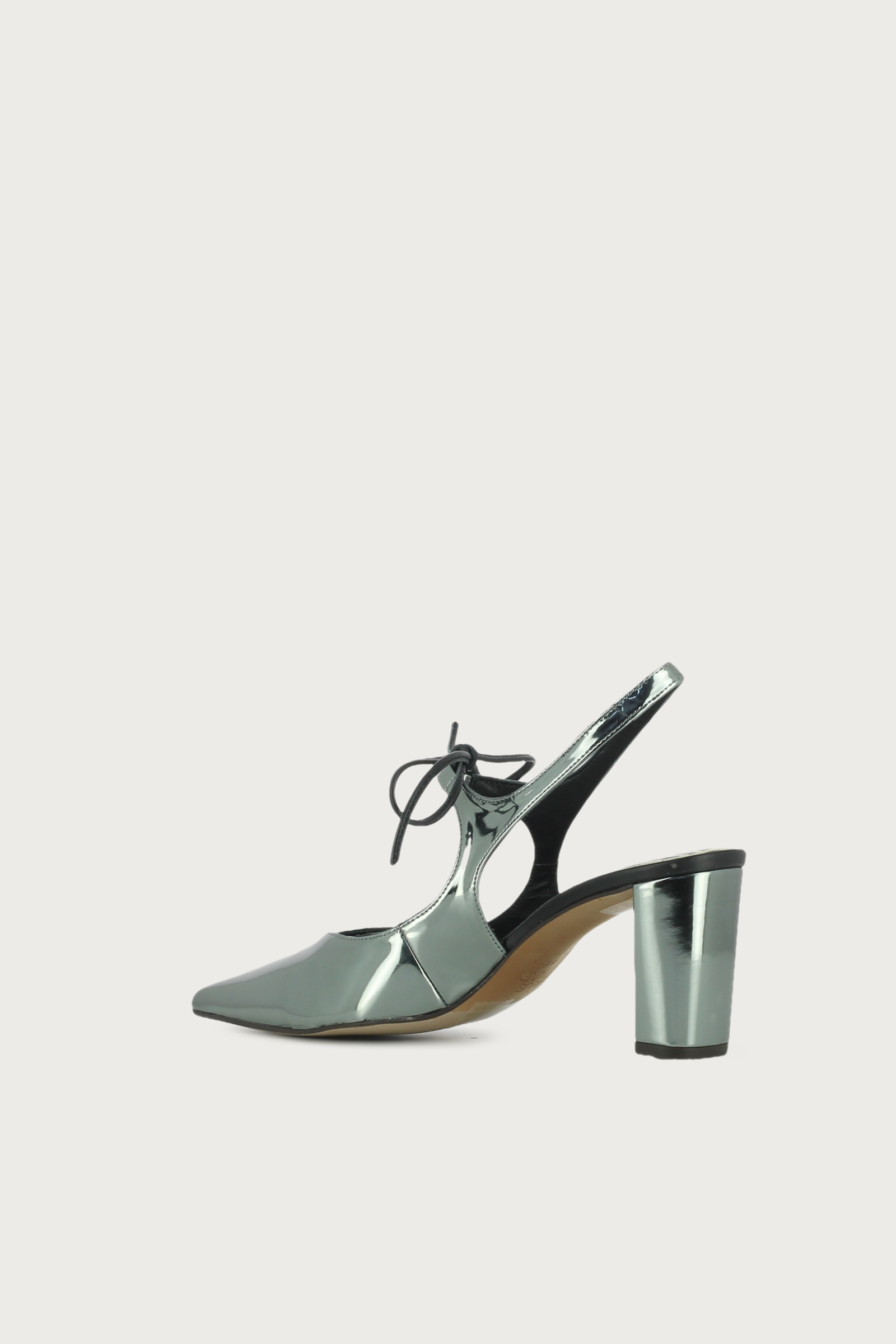 Salón slingback Adara plata - Imagen 3