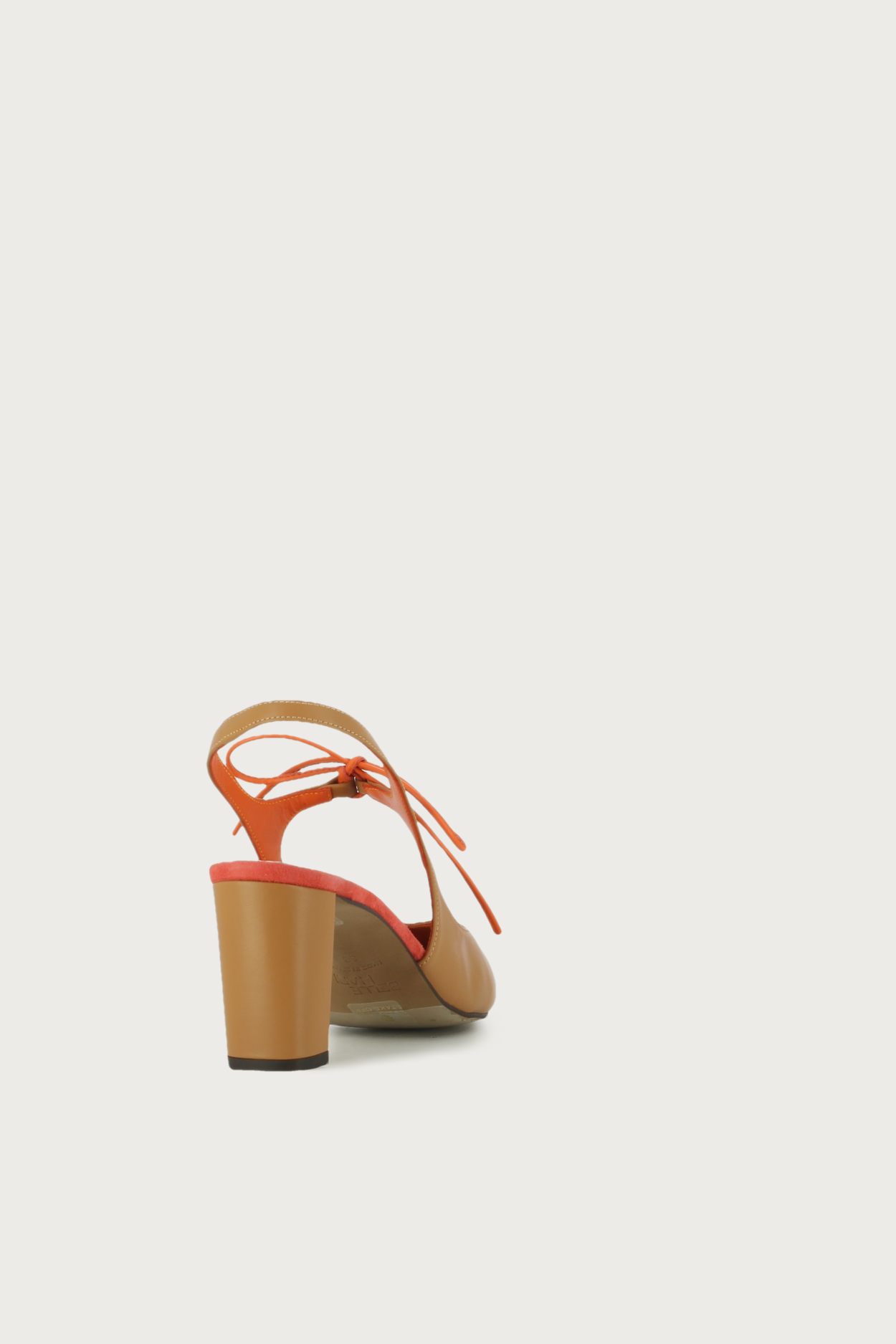 Salón slingback Adara camel - Imagen 2