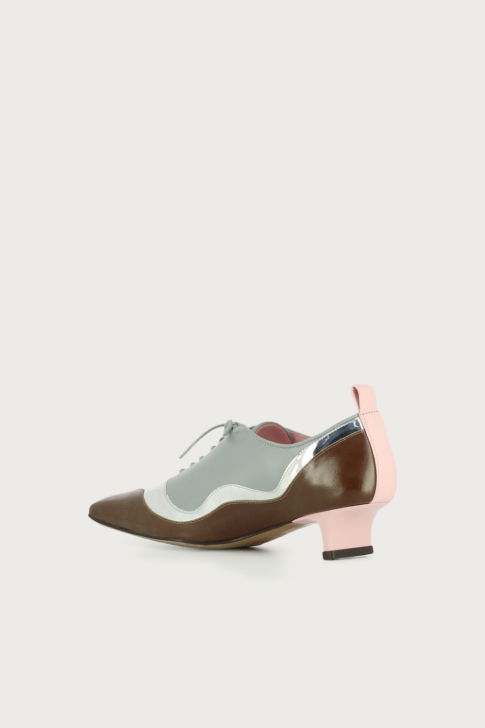 Zapato oxford Dupont azul burdeos - Imagen 3