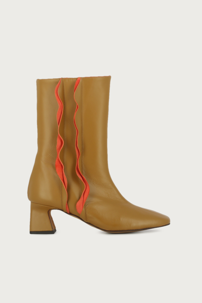 Botas Leclerc camel naranja