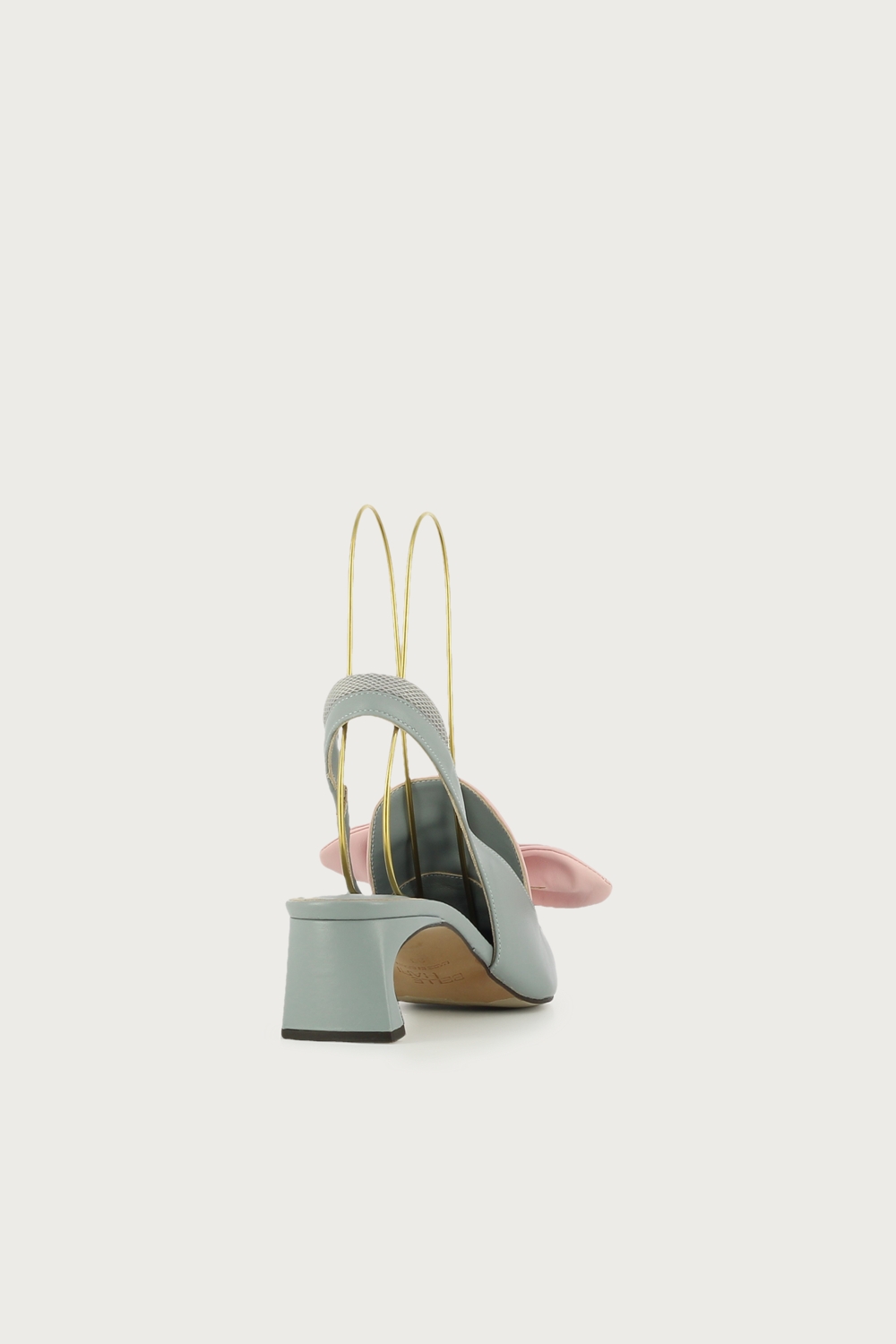 Salón slingback Marchand celeste rosa - Imagen 2