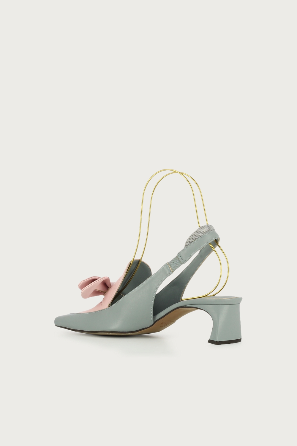 Salón slingback Marchand celeste rosa - Imagen 3