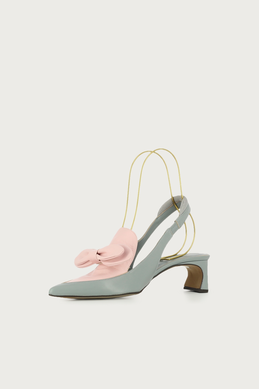 Salón slingback Marchand celeste rosa - Imagen 4