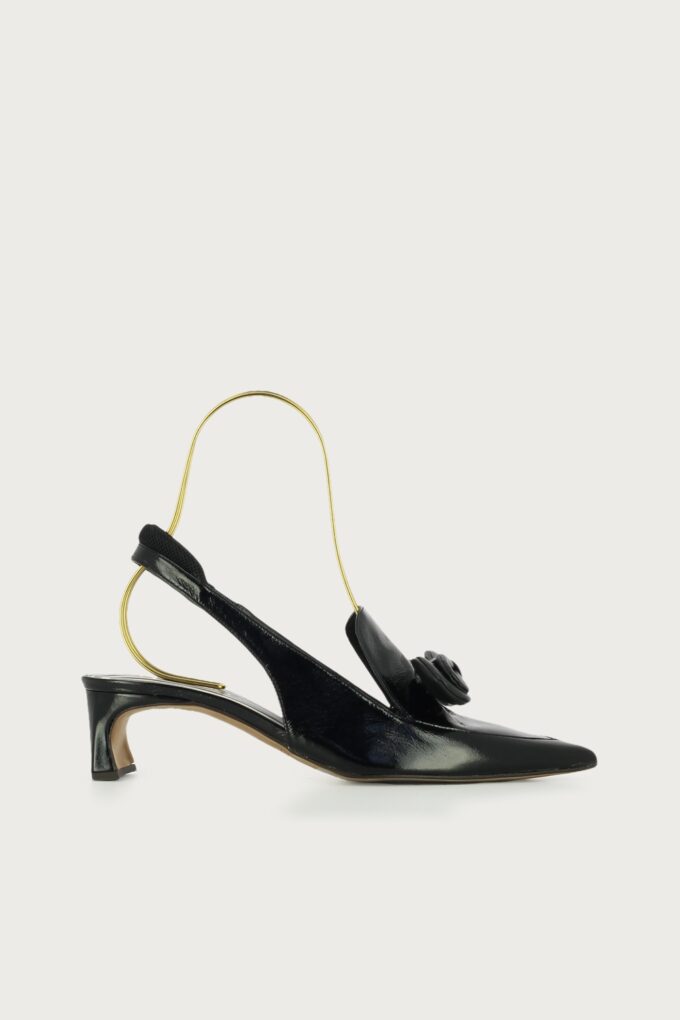 Salón slingback Marchand negro