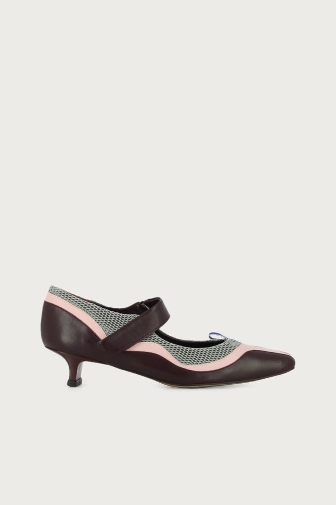 Zapato Rolland berengena rosa