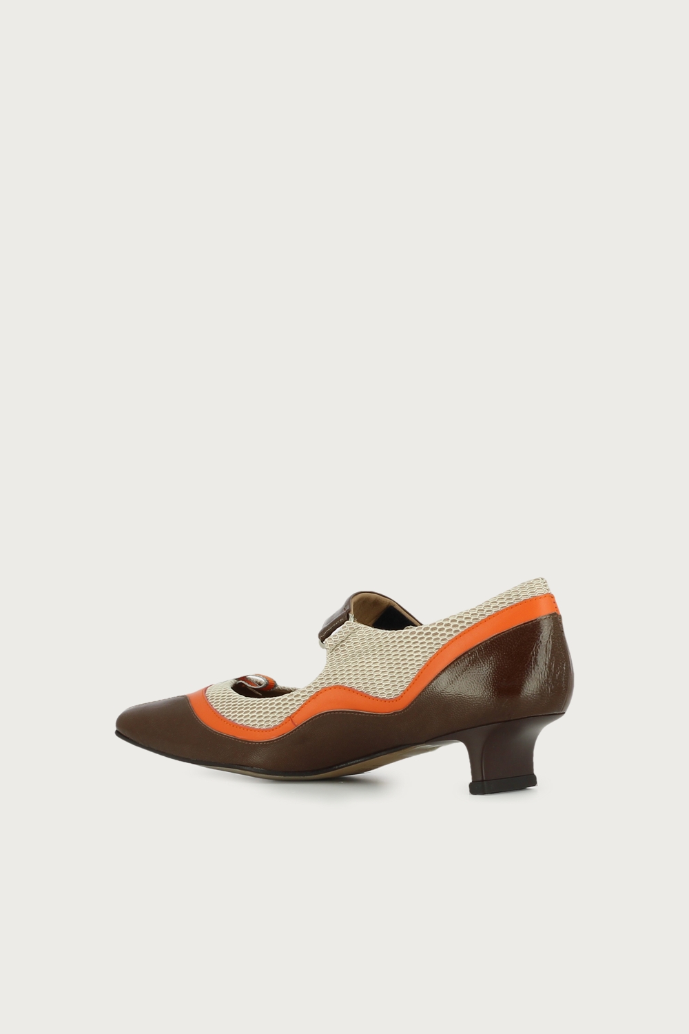 Zapato Rolland marrón naranja - Imagen 3