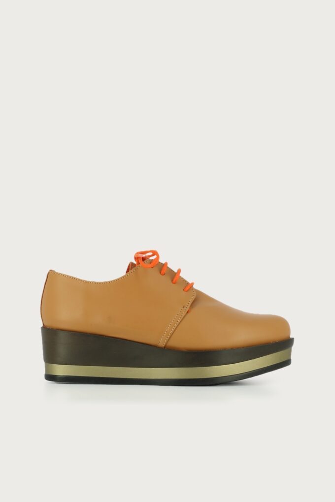 Blucher plataforma Jade spiral camel