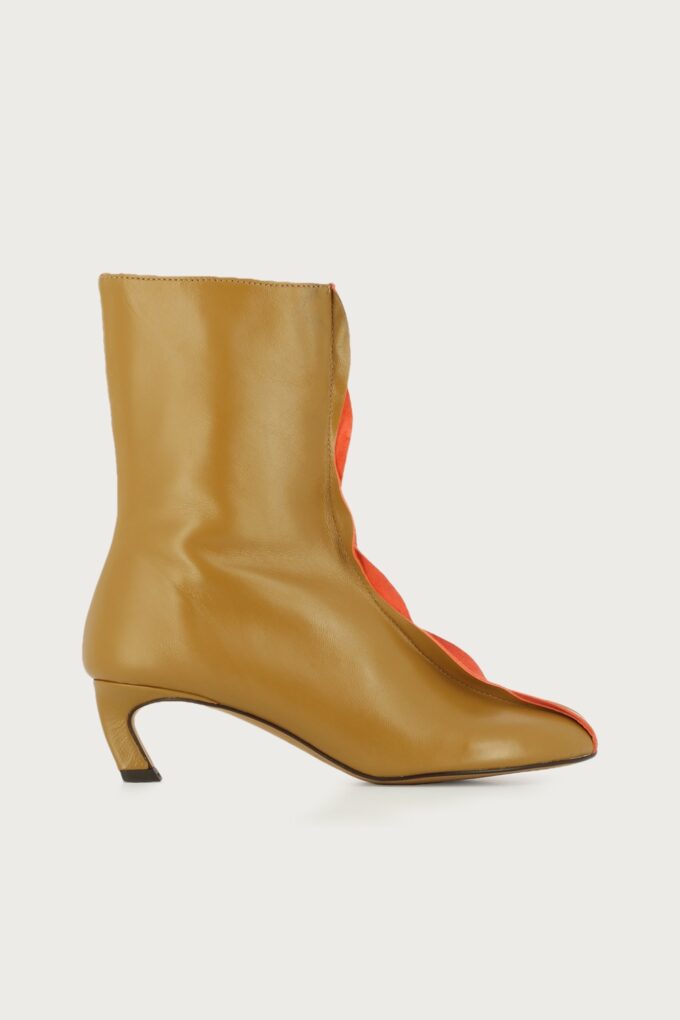 Botín Cordier camel naranja