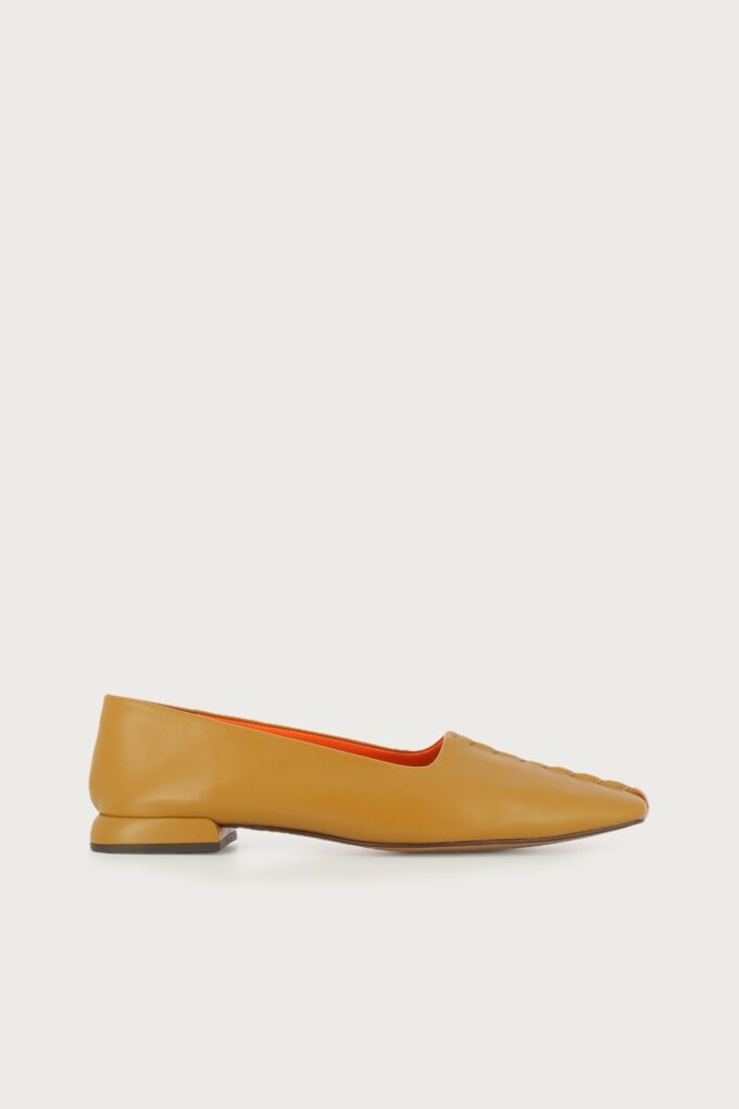 Bailarina Collet camel naranja