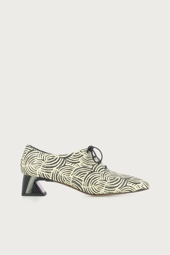 Zapato oxford Gatsby spiral negro