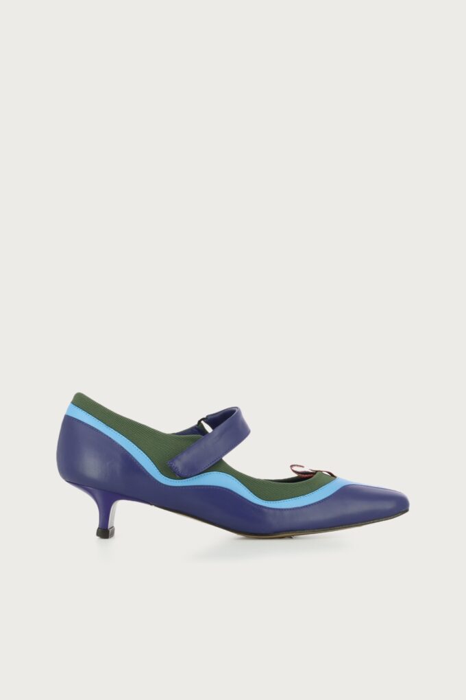 Zapato Rolland morado verde