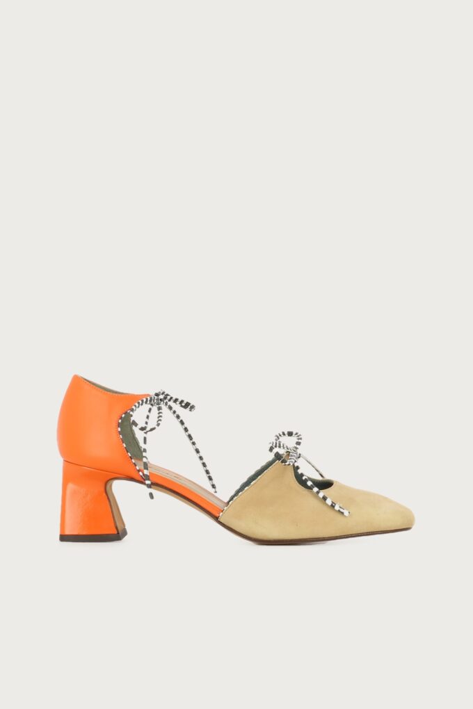 Salón Blanchard beige naranja