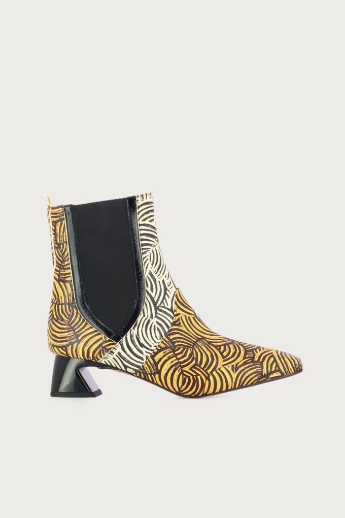 Botín chelsea Melusine spiral camel